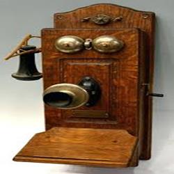 Wooden Wall Mounted Telephone